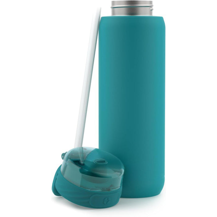 Water Bottle With Straw And Carry Handle