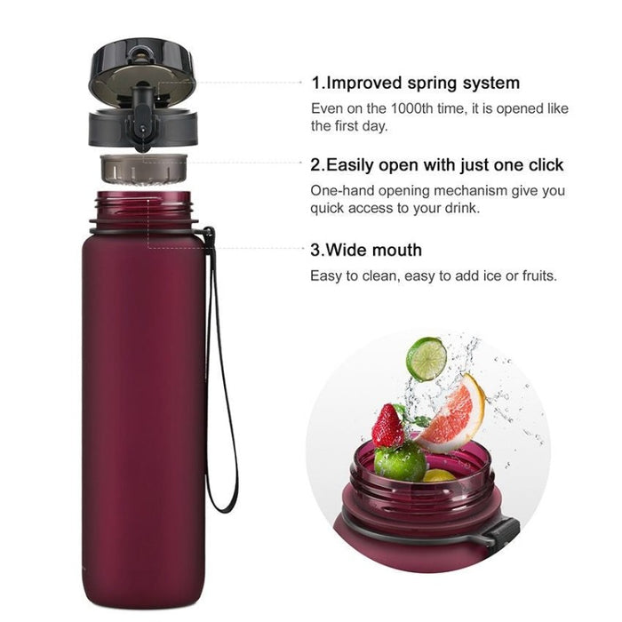 Portable Sports Water Bottle Drinkware