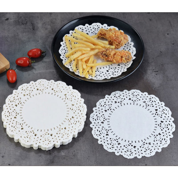 White Lace Table Decoration Paper Doilies