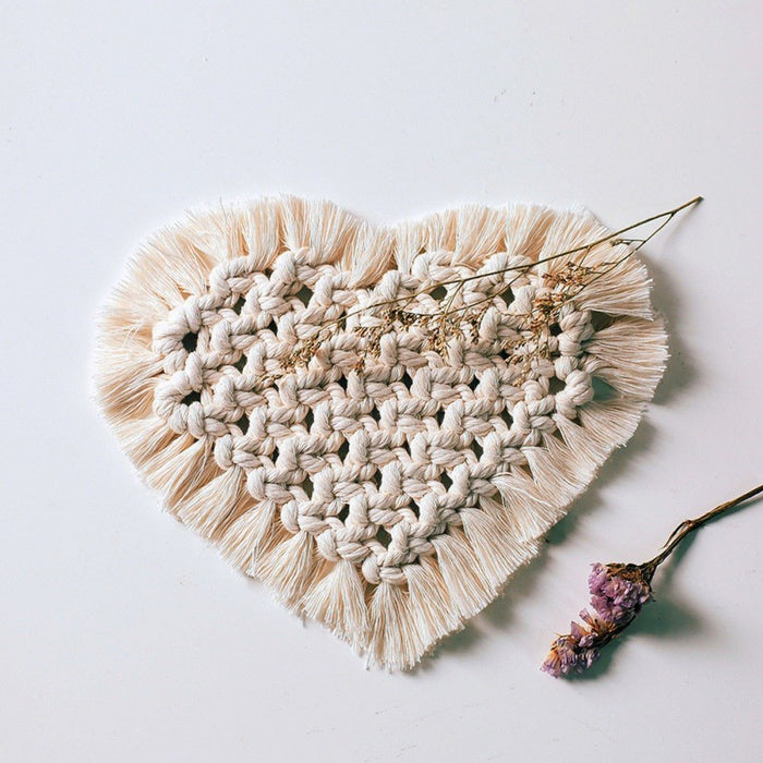 Macrame Design Cotton Braid Coaster