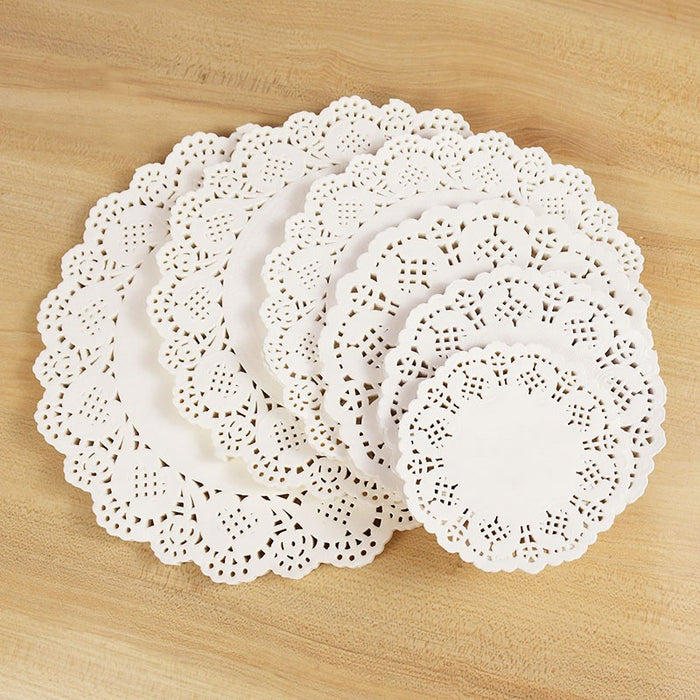 White Lace Table Decoration Paper Doilies