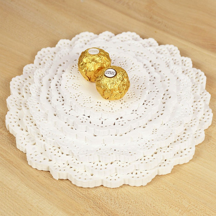 White Lace Table Decoration Paper Doilies