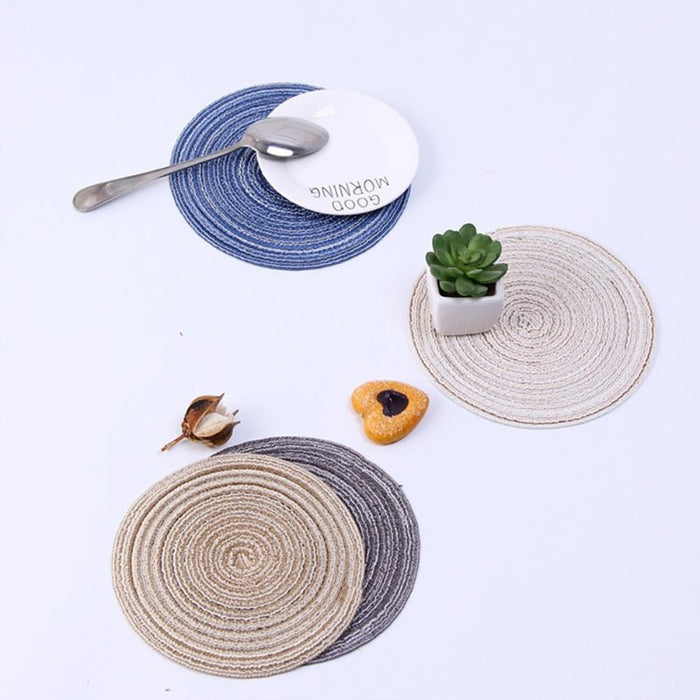 Macrame Design Cotton Braid Coaster