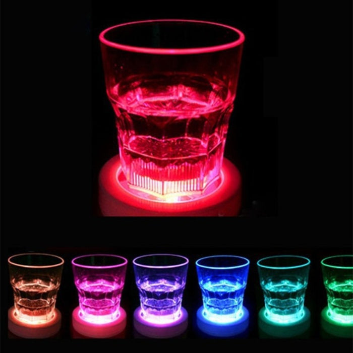 Luminous LED Sticker Cocktail Coaster