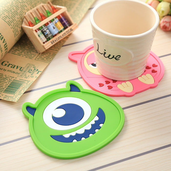 Silicone Cartoon Figure Table Coaster