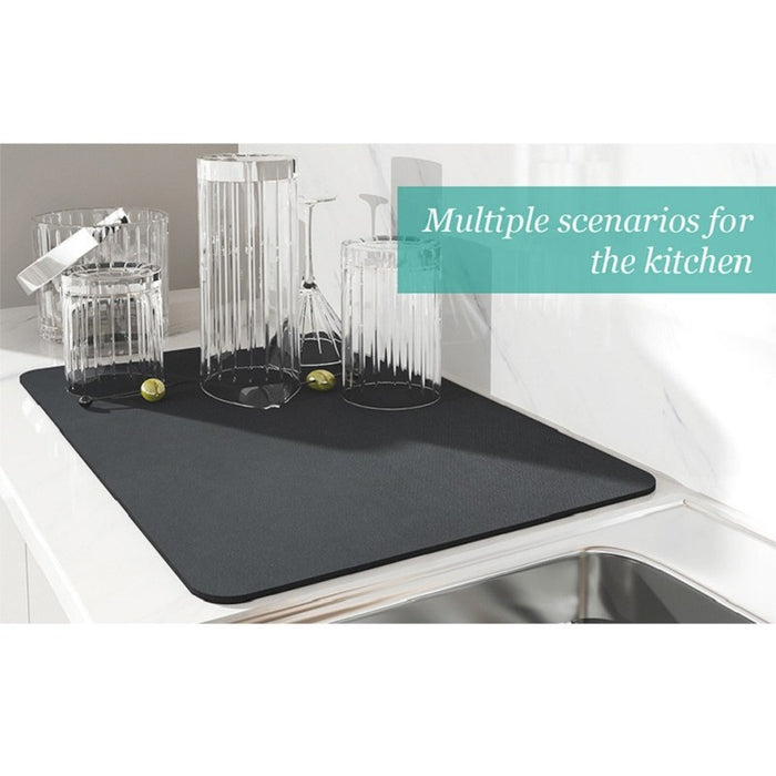 Anti-Slip Coffee Absorbent Kitchen Countertop Mat