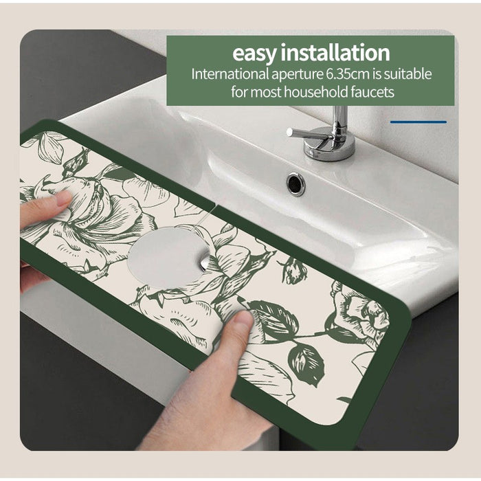 Design Countertop Tap Faucet Mat