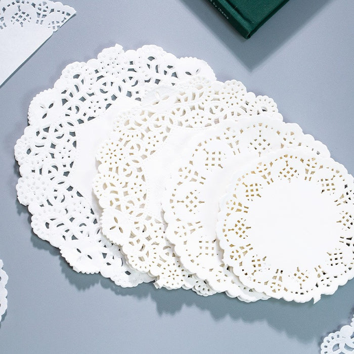 White Lace Table Decoration Paper Doilies