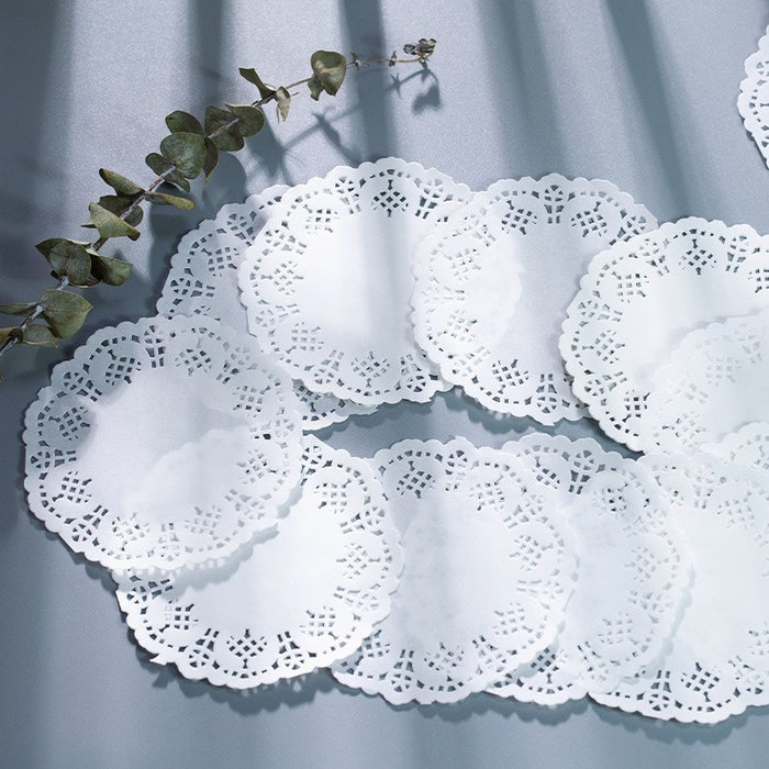 White Lace Table Decoration Paper Doilies