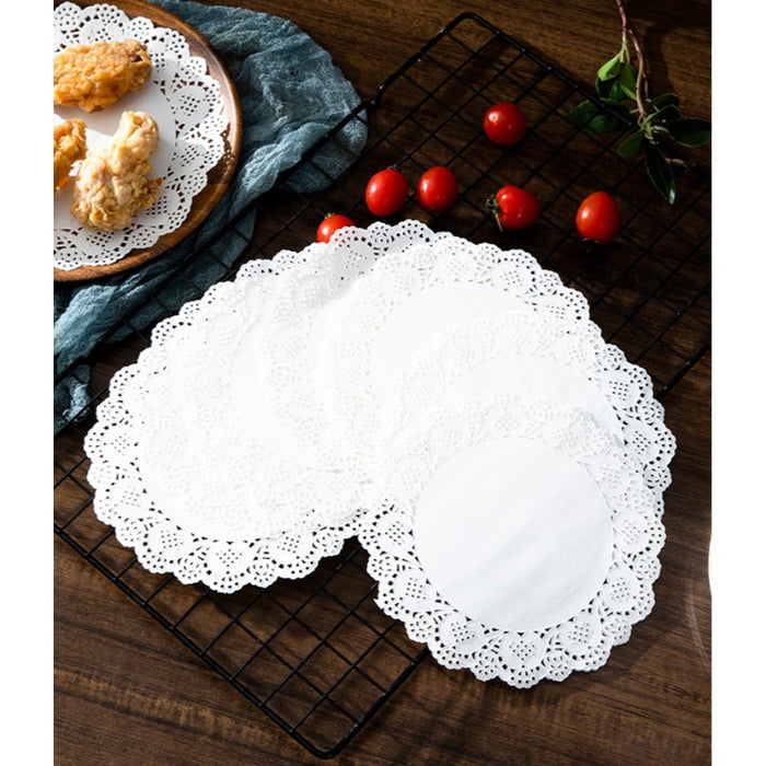 White Lace Table Decoration Paper Doilies