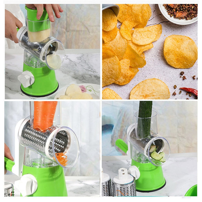 Multifunctional Roller Vegetable Cutter Hand Crank Machine