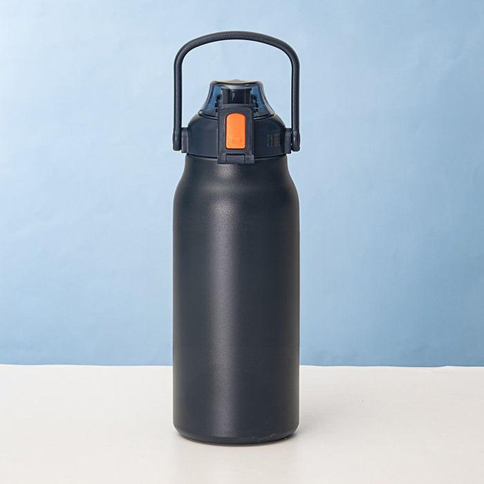 Cold And Hot Thermos Bottle With Cup Bag