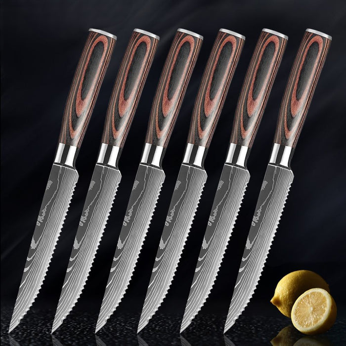 Kitchen Cleaver Slicing Utility Knife Set