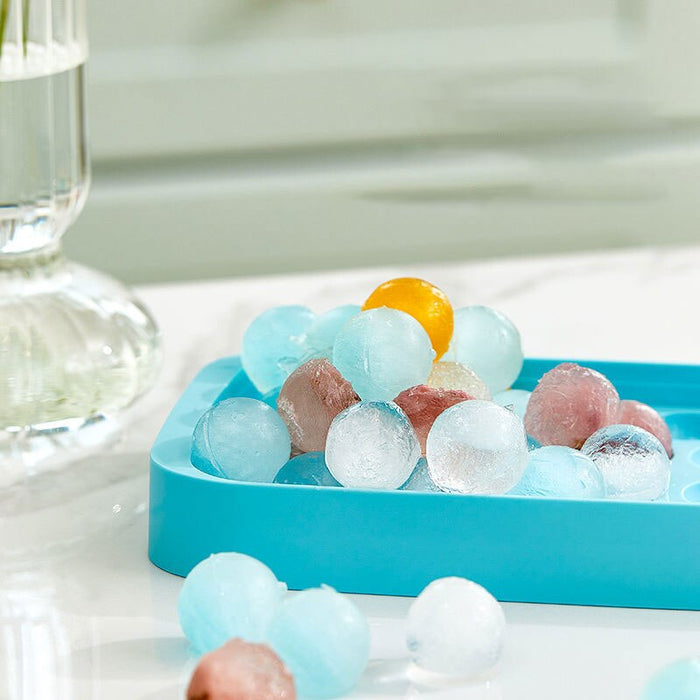 Round Ice Cube Storage Box