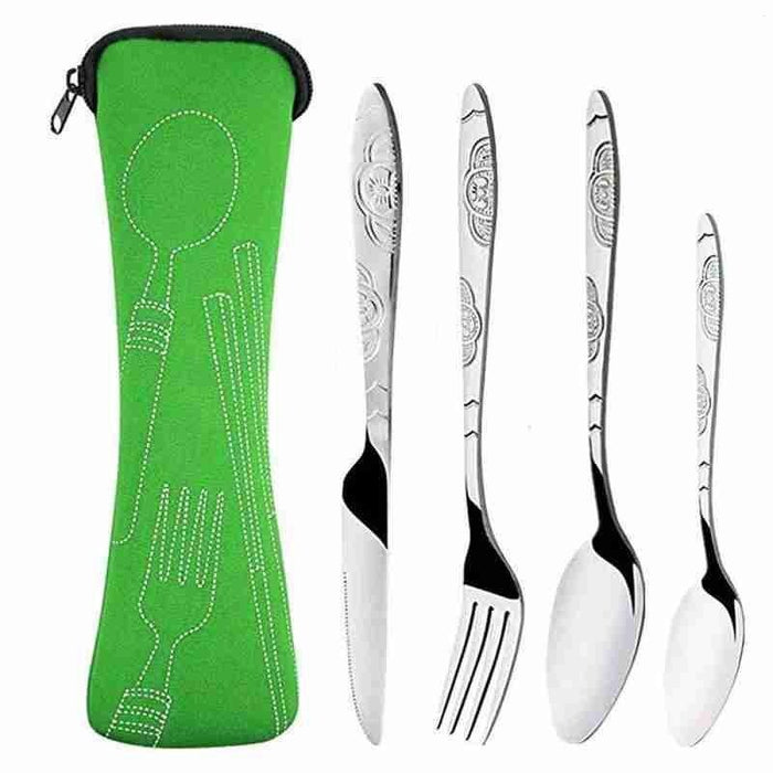 Portable Steel Cutlery Set