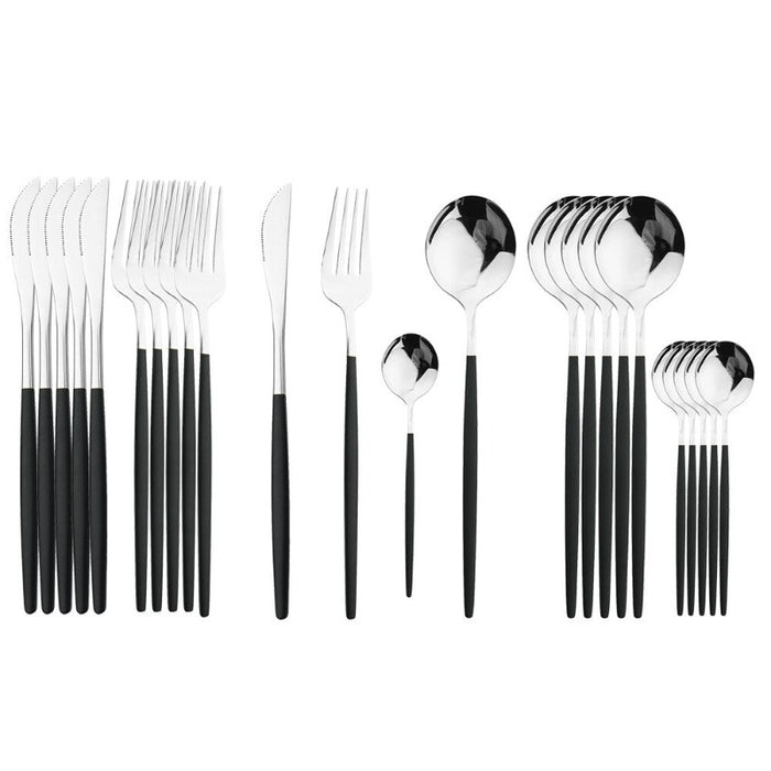 Silver Stainless Steel Cutlery Set