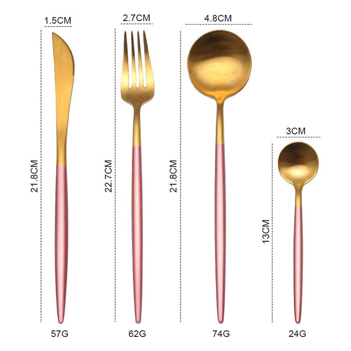 Gold Color Cutlery Sets