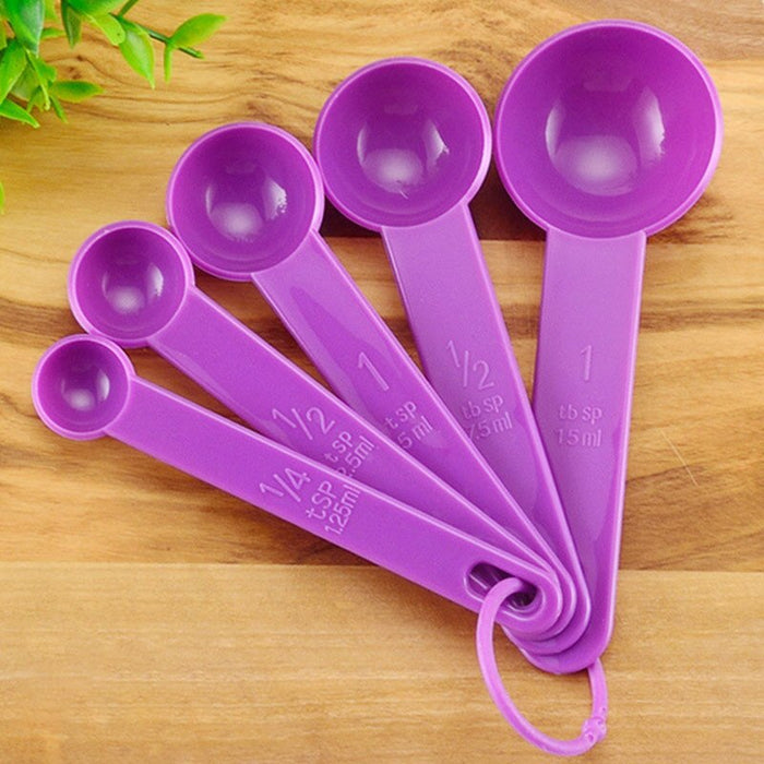 Plastic Handle Kitchen Spoon