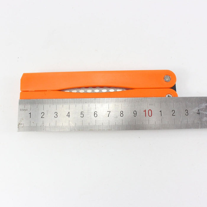 Double Sided Pocket Knife Sharpener Tool