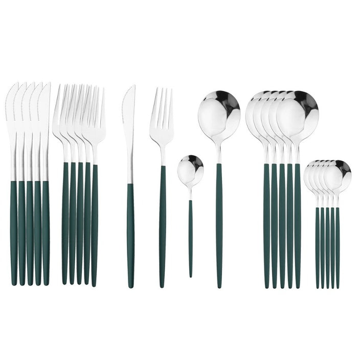 Silver Stainless Steel Cutlery Set