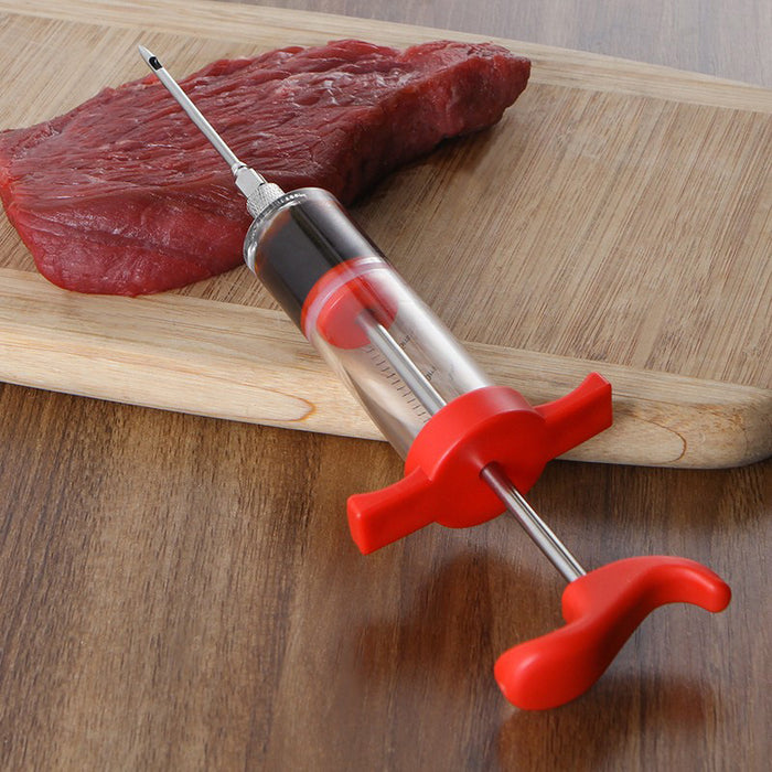 Stainless Steel Meat Syringe Needles Kitchen Tools