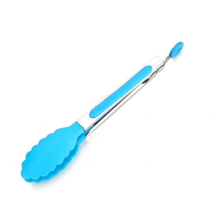 Silicone And Stainless Steel Food Tongs