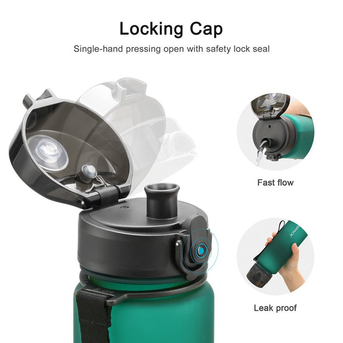 Portable Leak-Proof Shaker Bottle