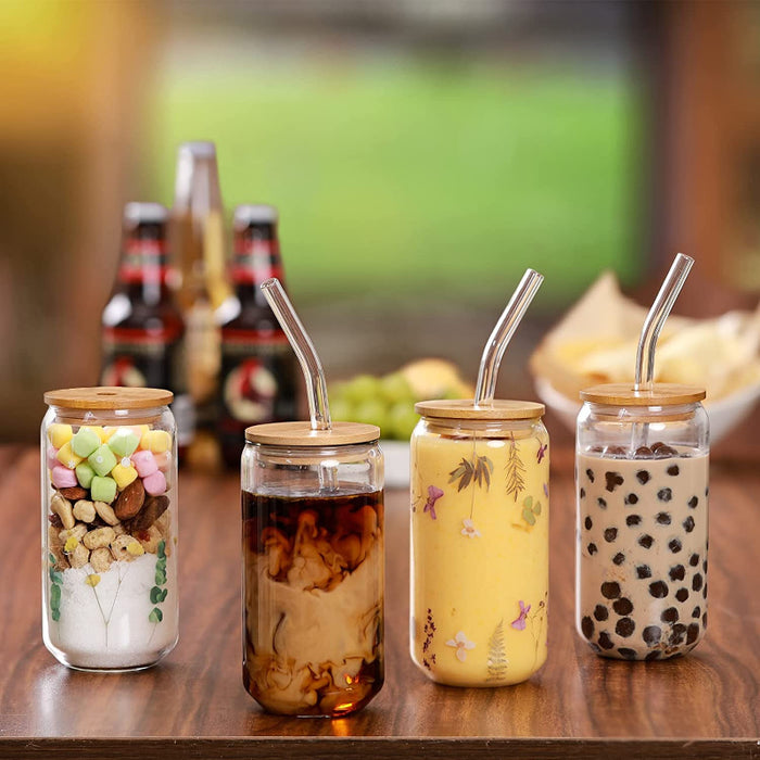 Transparent Bubble Tea Cup With Lid