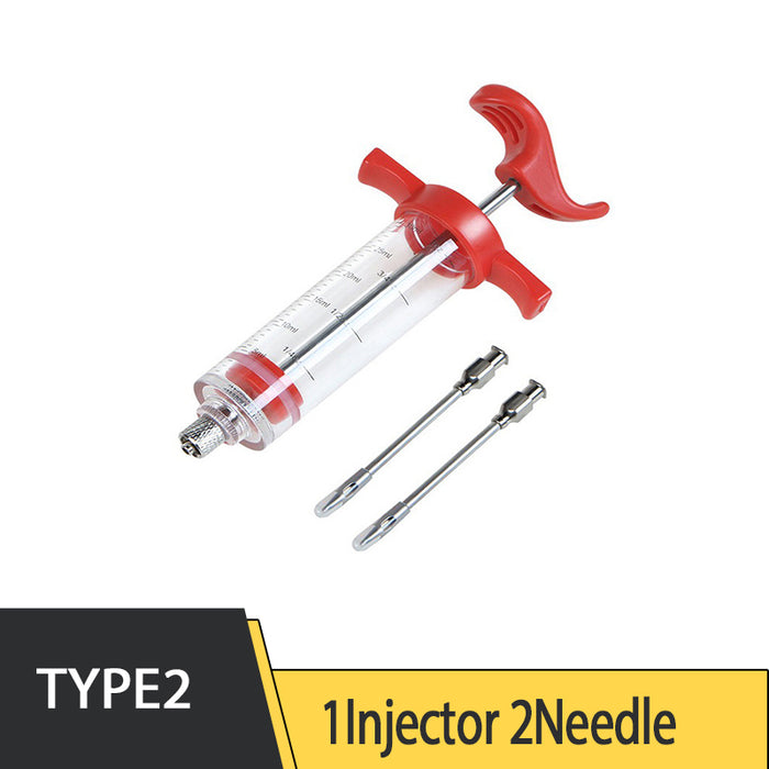 Stainless Steel Meat Syringe Needles Kitchen Tools