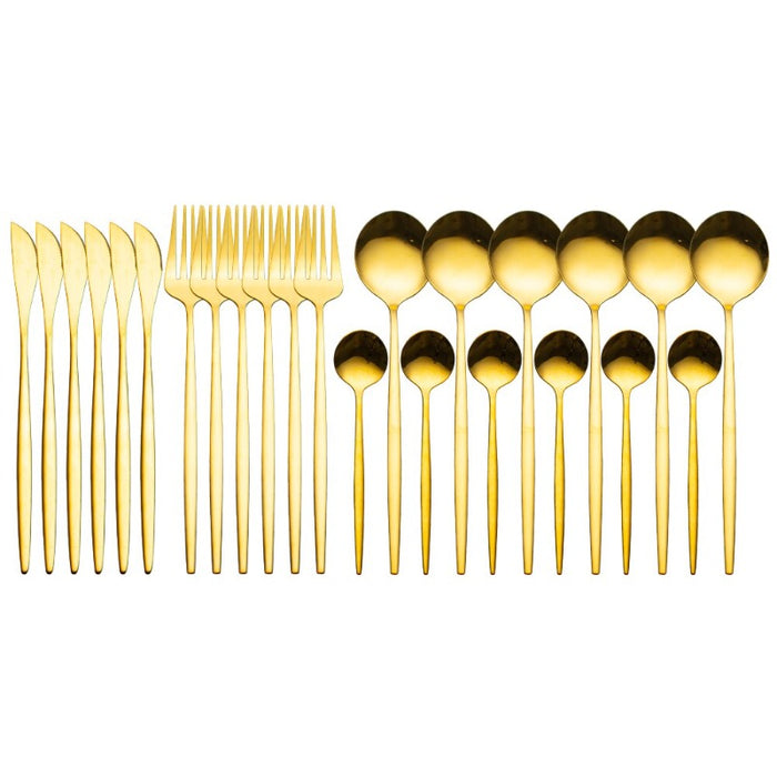 Gold Stainless Steel Cutleries