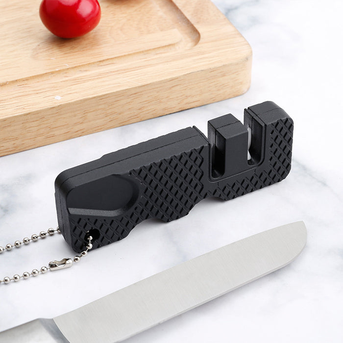 Double Sided Pocket Knife Sharpener Tool