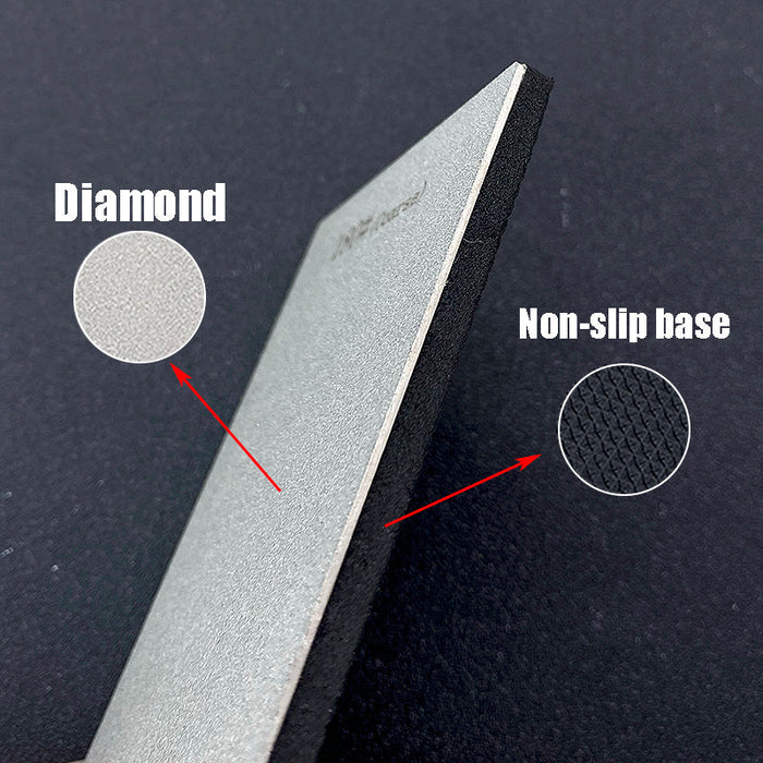 Diamond Stone Knife Sharpener Kitchen Tool With Base