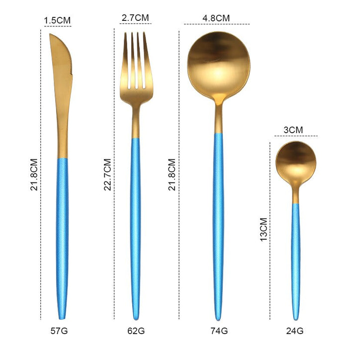 Gold Color Cutlery Sets