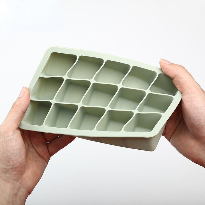 Flexible Silicone Ice Cube Mold