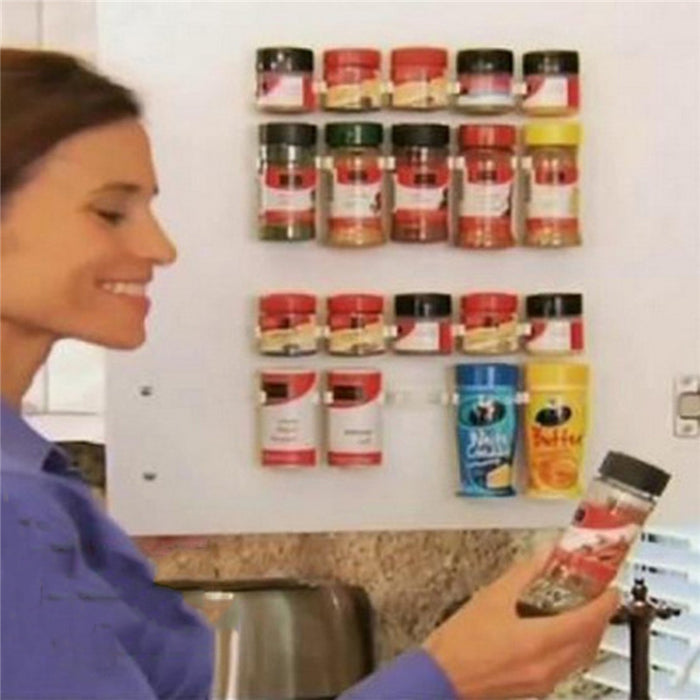 Cabinet Door Hanging Spice Jars