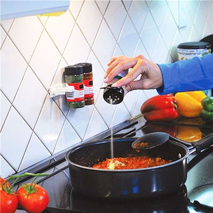 Cabinet Door Hanging Spice Jars