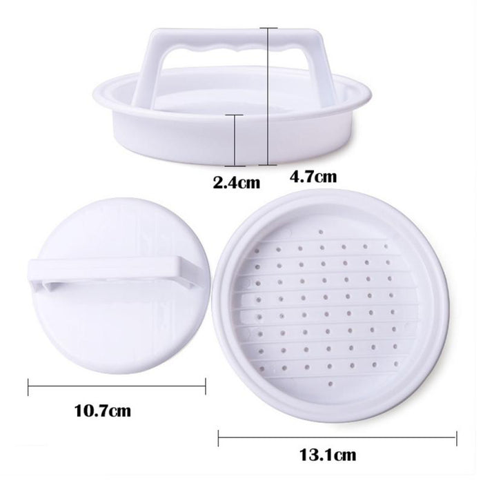 Round Shape Hamburger Press