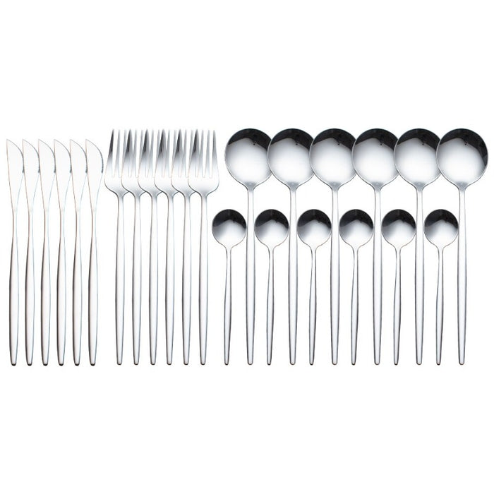 Silver Stainless Steel Cutleries