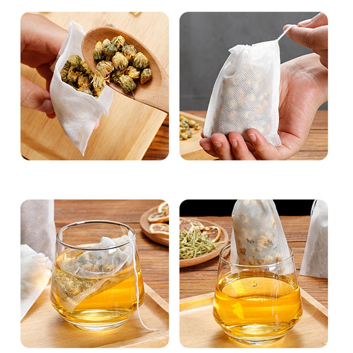 String Heal Seal Disposable Teabags