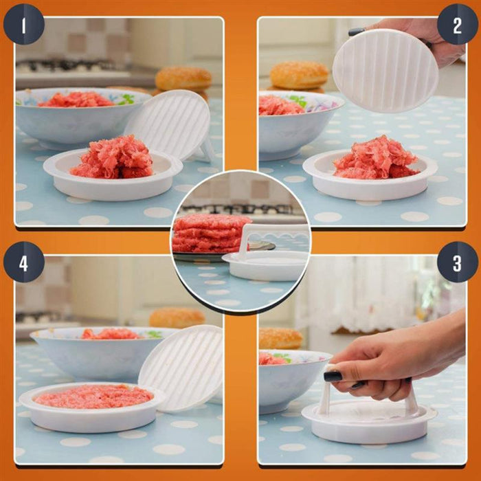 Round Shape Hamburger Press