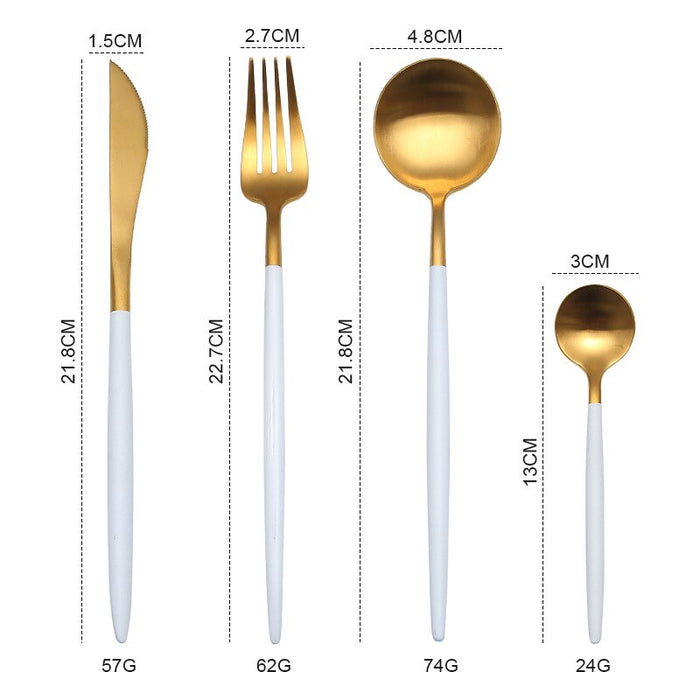 Gold Color Cutlery Sets