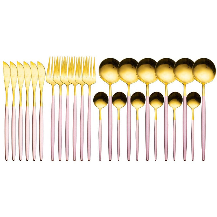 Gold Stainless Steel Cutleries