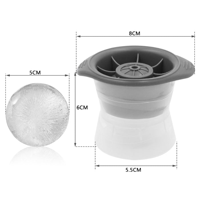 Round Silicone Ice Maker