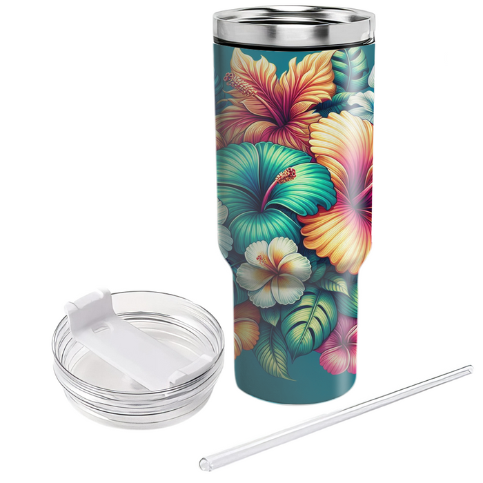 Bold Tropical Escape  Custom Tumblers