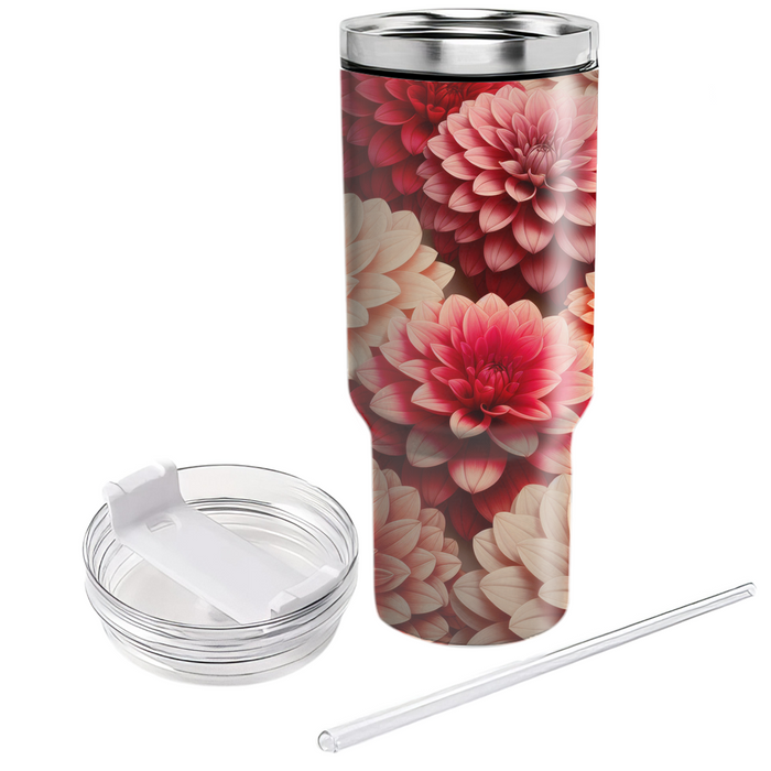 Dahlia Delight  Custom Tumblers