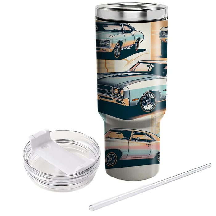 Vintage Car Cruise  Personalized Tumblers