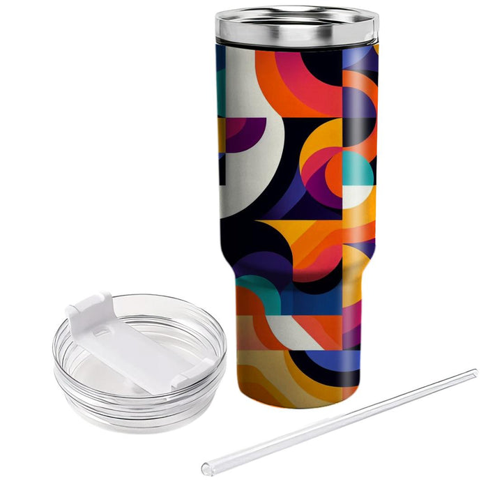  Geometric  Travel Tumblers