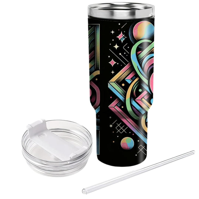 Galactic Rainbow  Personalized Tumblers