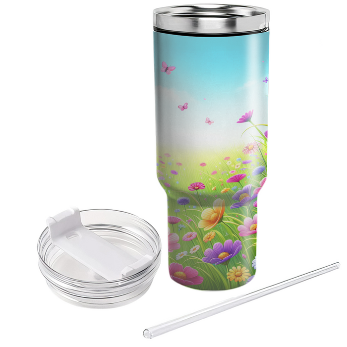 Spring Meadow Bliss  Custom Tumblers