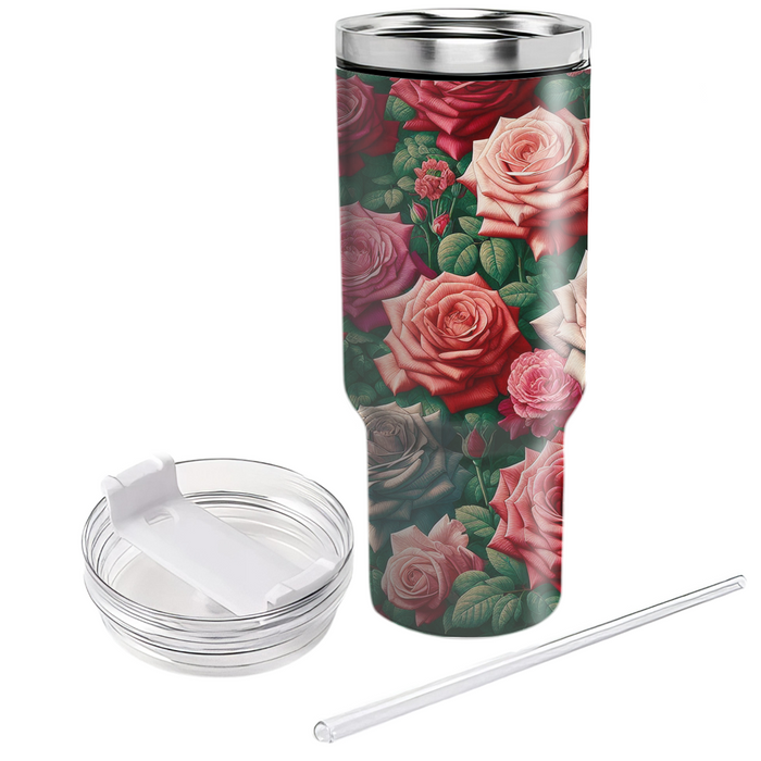 Rose Garden Enchantment  Custom Tumblers